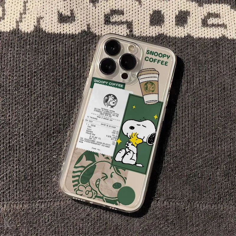 Snoopy Coffee Lover (iPhone Cases)