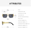 SHAUNA Rimless Fashion Shades