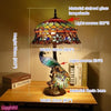Tiffany European (Peacock) Table Lamp