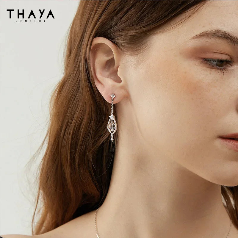 Silver Star (S925 Sterling Silver) Earrings