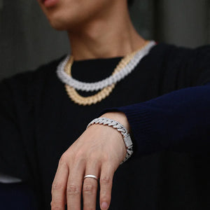 Diamond Sterling 18K Bracelets (Men Women)