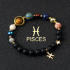 Natural Stone Constellation Bracelets