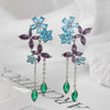 Sweet Pink Flower Earrings
