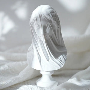 Veiled Maiden Sculpture