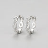 Silver Chain 925 Sterling Earrings