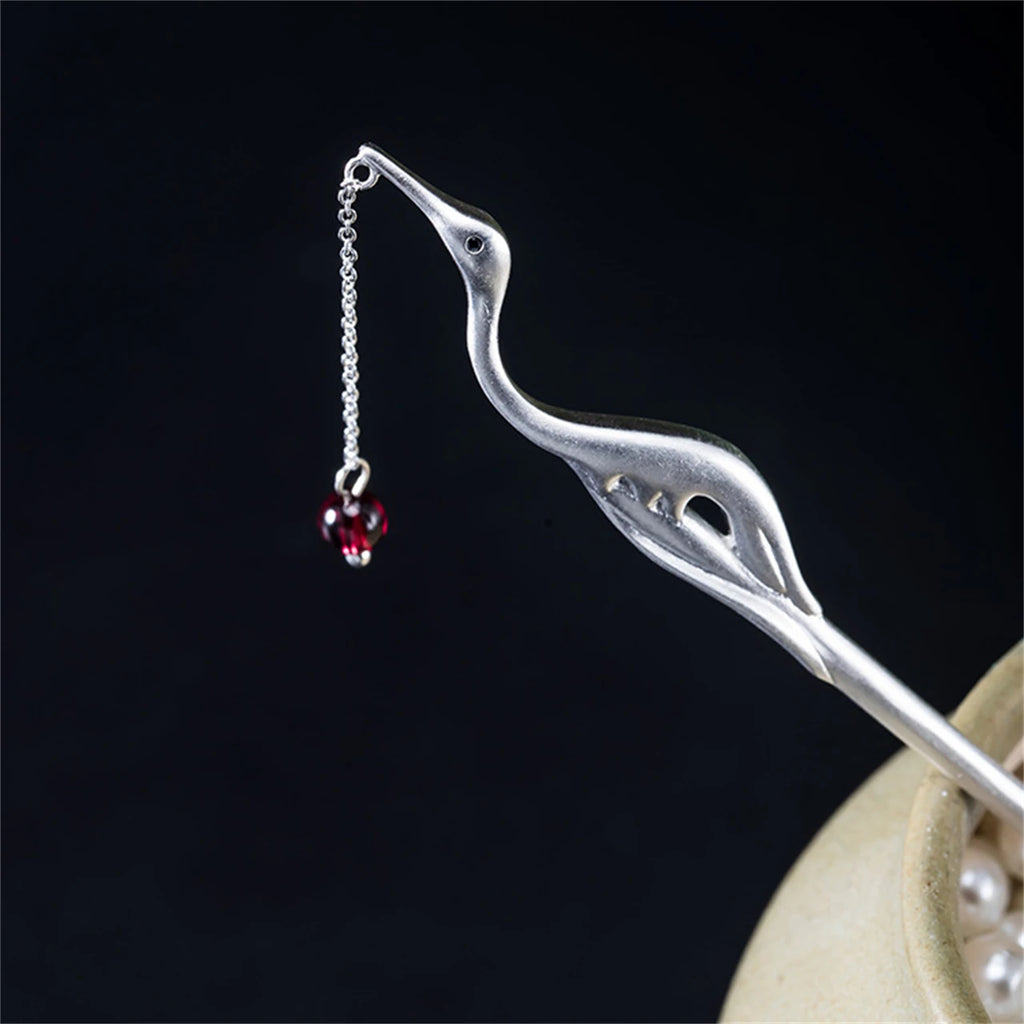 Hanfu Bird  (S925Sterling) Hairpin