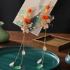 Butterfly Flower Hairclips (1pair)