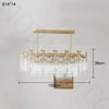 French Tassel (Copper) Crystal Chandelier