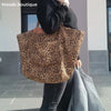 Leopard Print (Canvas) Beach Bags
