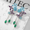 Sweet Pink Flower Earrings