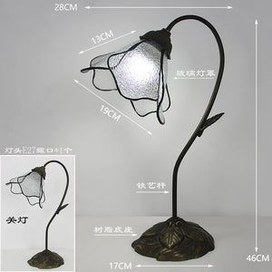 Tiffany (Mediterranean Flower) Table Lamp