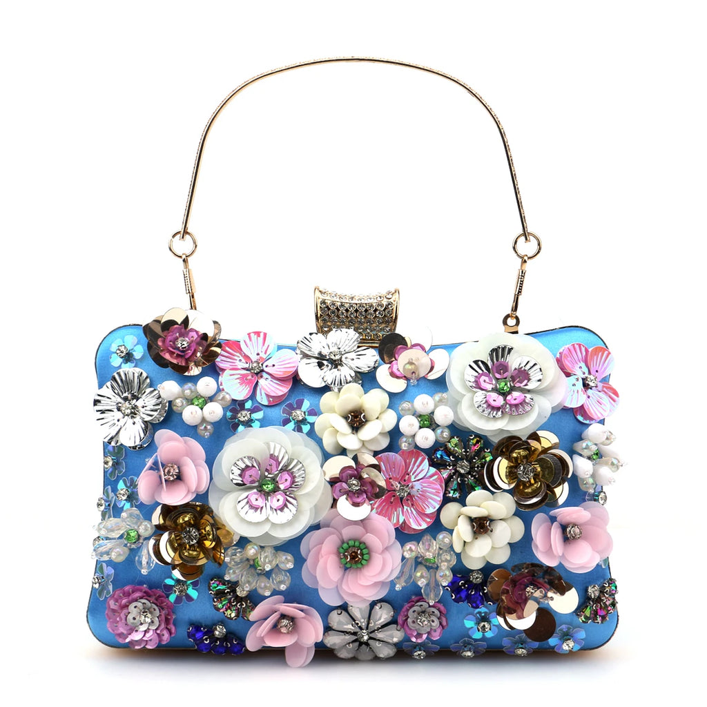 Fashion Flower Clutch
