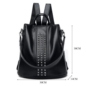 Fashion (Anti-theft) Leather Backpack