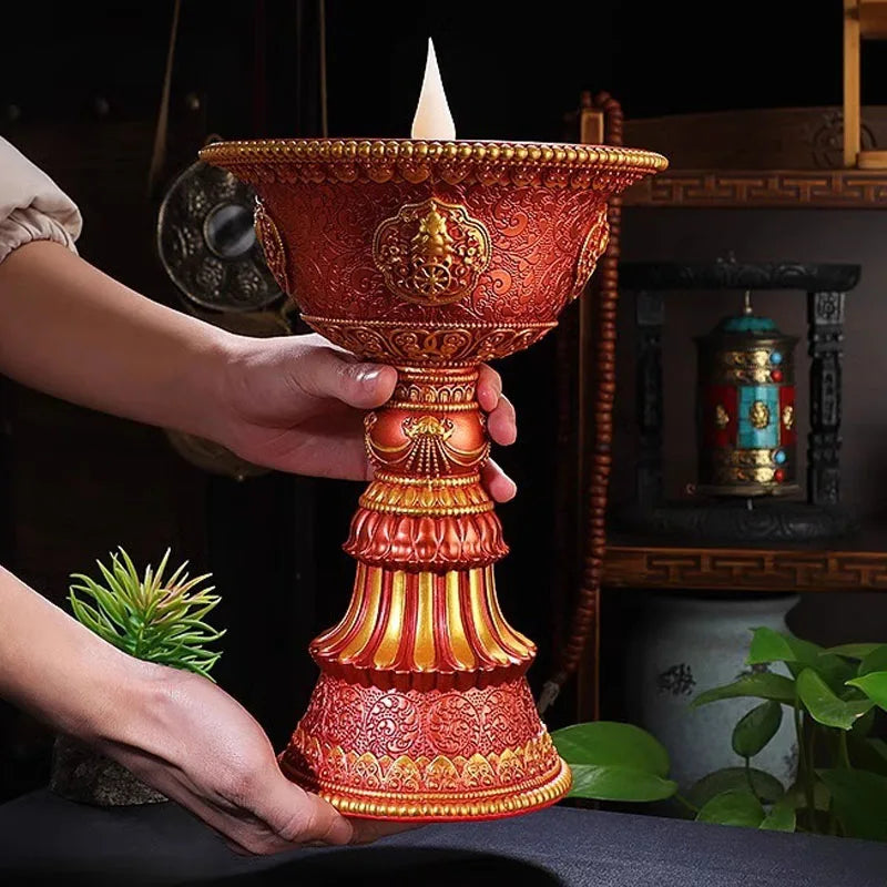 Buddishm Candle (Rechargeable)