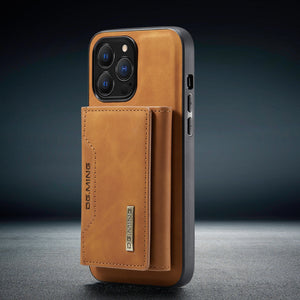 Magnetic Leather Wallet - Phone Cases