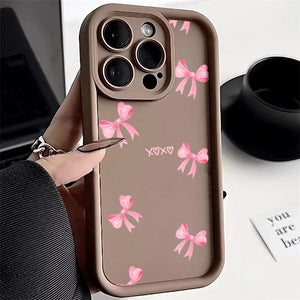 Bow & Cherry iPhone Cases