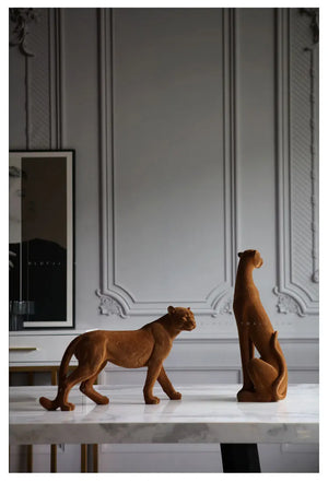 Brown Leopard Decor/Ornament