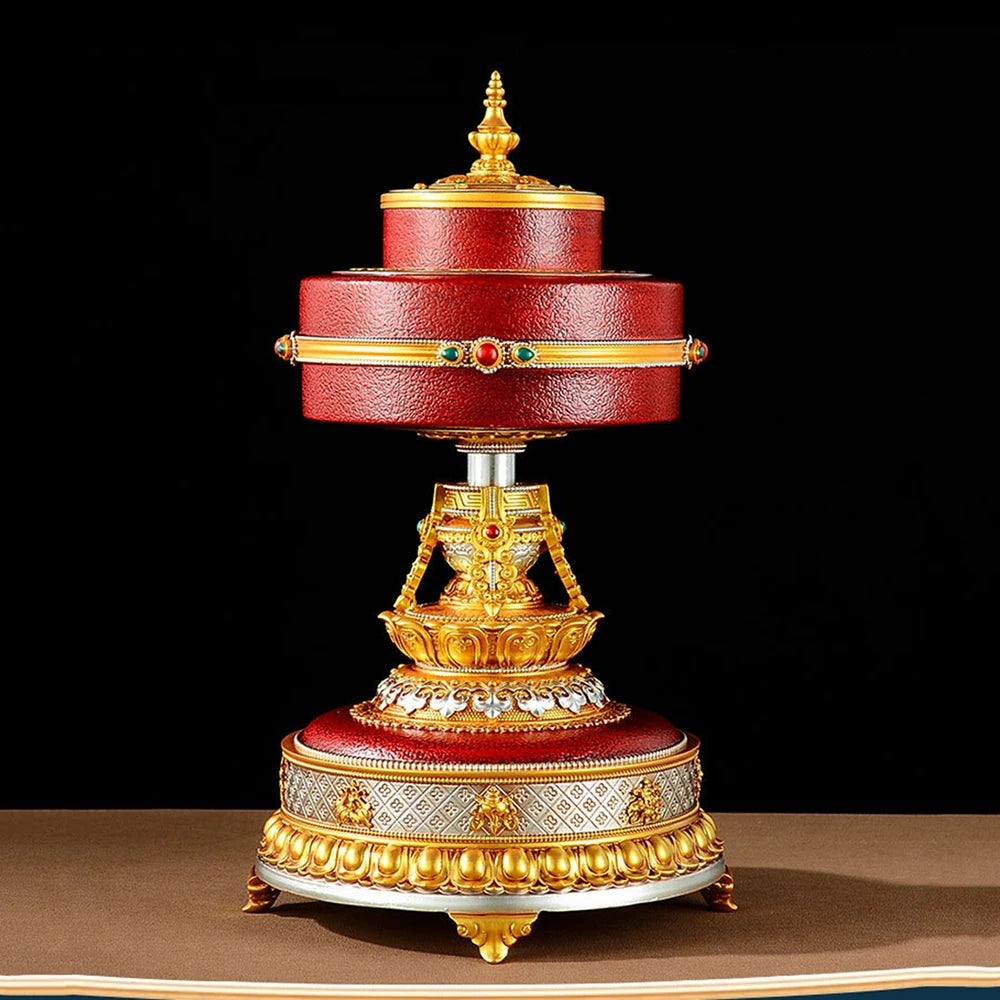 Tibetan Home Prayer Wheel