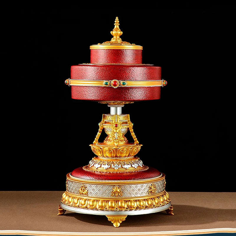 Tibetan Home Prayer Wheel