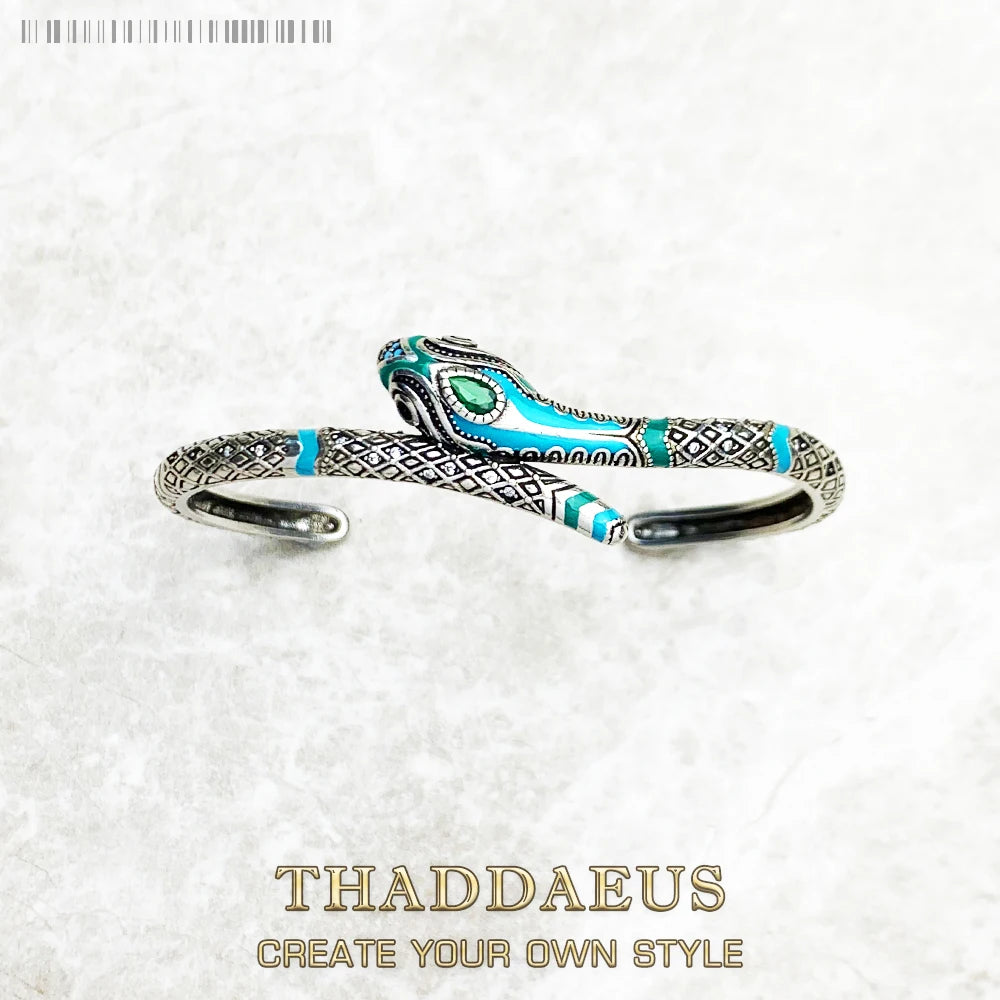 Snake Design (Sterling) Bracelet