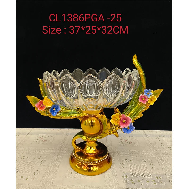 Peacock Fruit Plate/Decor Ornament