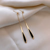 Black/Gold - Waterdrop Earrings