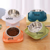 Ant Proof Pet Feed Bowls (Square Base)