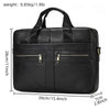 Men's Briefcase Genuine Leather
