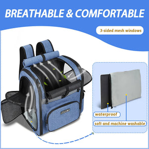 Dog Travel (20lb) Carrier Backpack (Foldable)