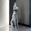 Greyhound/Doberman Decor Sculpture