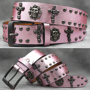 Cross/Cowboy/Stud Leather Belts