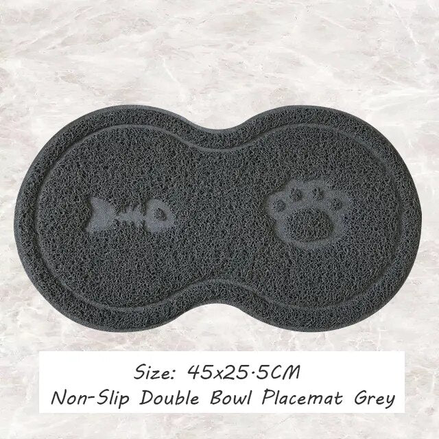Class Cat Bowls & Mat