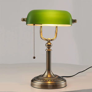 Classic Desk Lamp (Green/White)