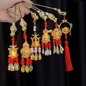 Luminous Lantern Hair Sticks