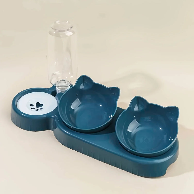 PET Feed Bowls (with Water Bottle)