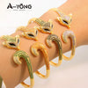 Trendy Fox Design (21k Gold Plated) Bangles