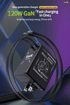 Charger Fast (GaN120W) (Retractable)