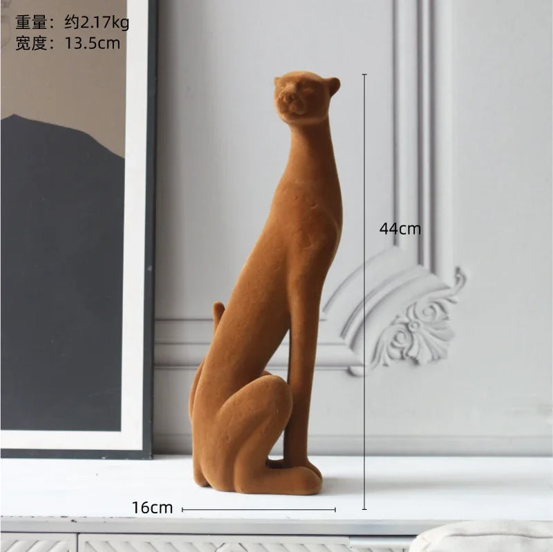 Brown Leopard Decor/Ornament