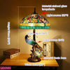 Tiffany European (Peacock) Table Lamp