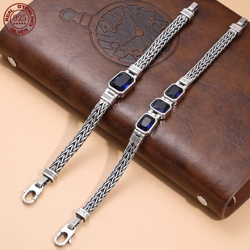 Couple (S925 Sterling Silver) Chain Bracelets