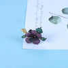 Handmade Garnet (925 Sterling) Flower Necklace (USA)