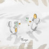 Sun Flower S925 Silver (Clip Earrings)