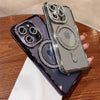 Glitter Magnetic Transparent iPhone Cases