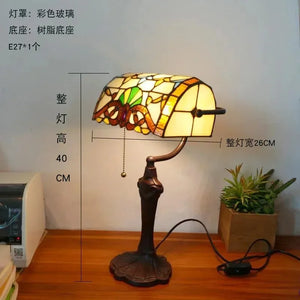 Tiffany (Banker Style) Desk Lamp