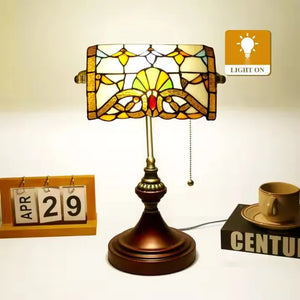 Tiffany (Banker Style) Desk Lamp