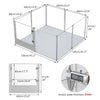 Large Dog Playpen (waterproof pad)