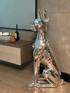 Doberman Decor Sculpture
