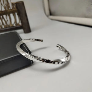 Silver Star - Twist Bracelet