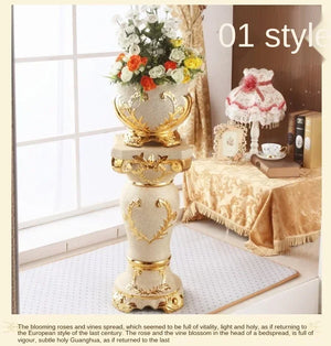 European-Style (Pillar Vases) Home Decor