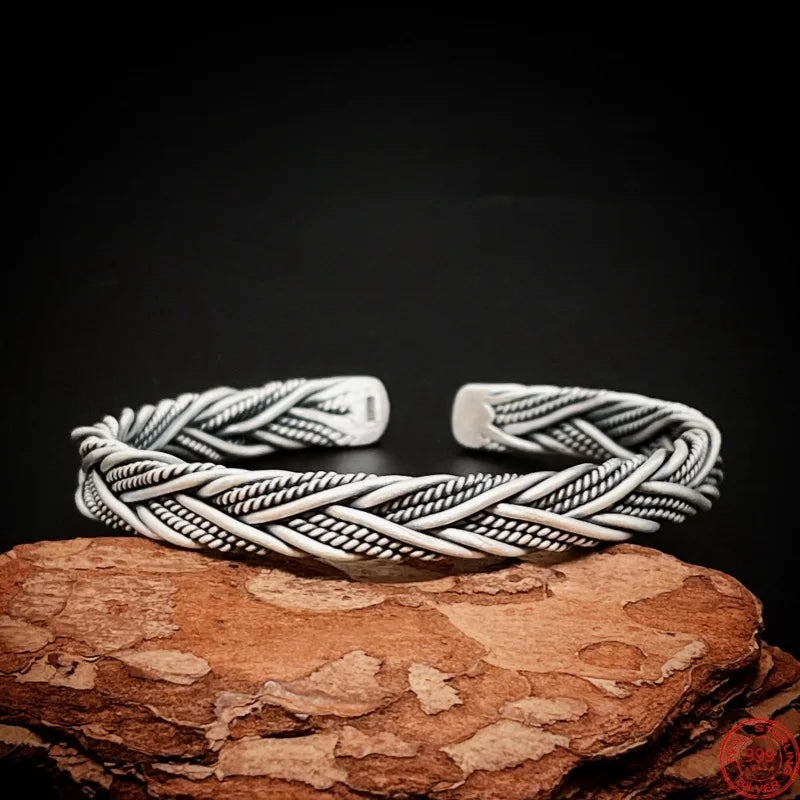 Men's S999 Sterling Bracelet